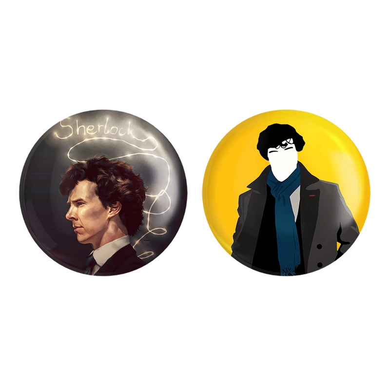 مگنت خندالو طرح شرلوک هولمز کد 1016310162 مجموعه 2 عددی