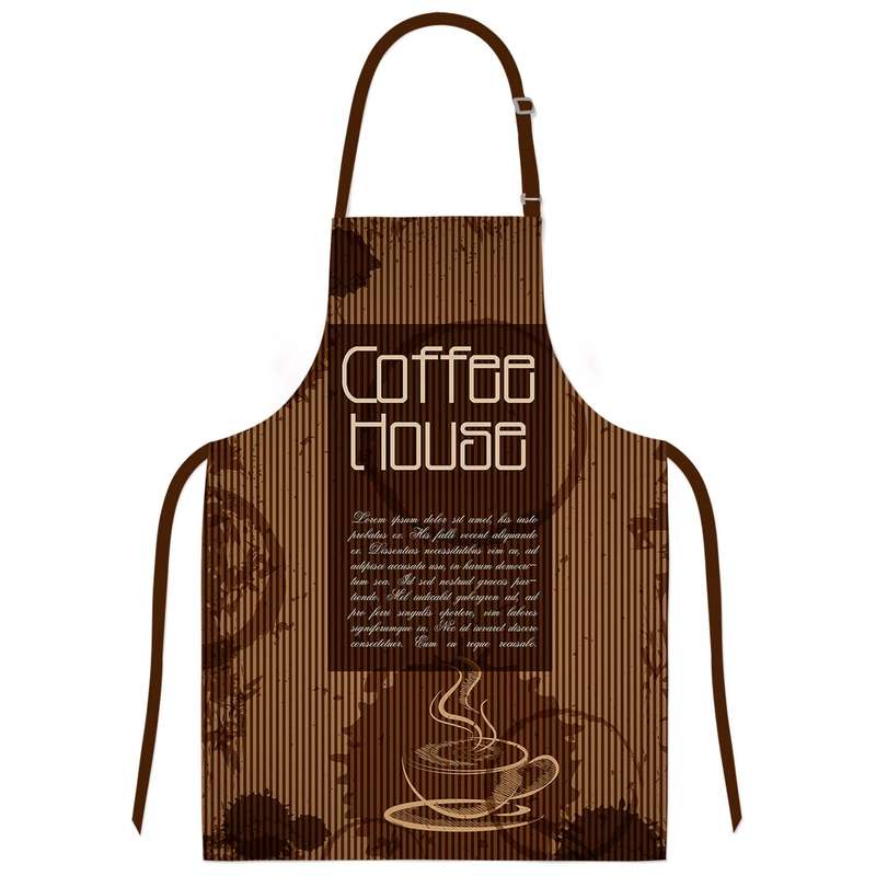 پیش بند آشپزخانه مدل کافه کد 4058