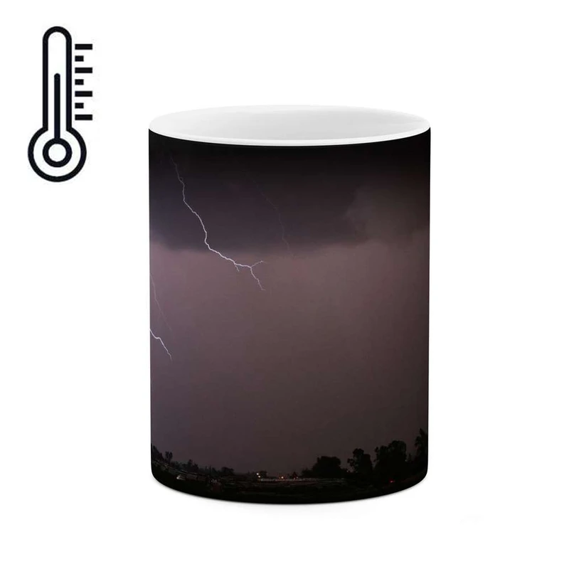 ماگ حرارتی کاکتی مدل رعد و برق کد  mgh12599