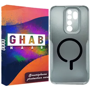 کاور قاب ناب مدل متالیک طرح مگسیف مناسب برای گوشی موبایل شیائومی Redmi Note 8 Pro