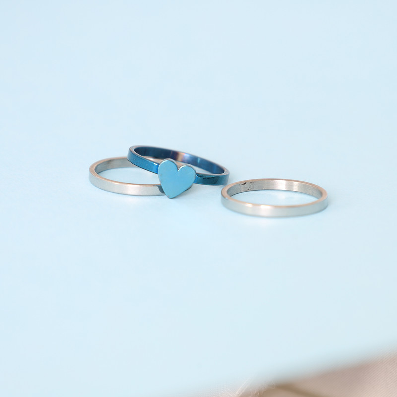 انگشتر زنانه ماصرم مدل Ri3035 مجموعه سه عددی انگشتر زنانه ماصرم مدل Ri3035 مجموعه سه عددی