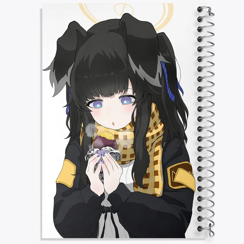 دفتر مشق 50 برگ خندالو طرح بازی آرشیو آبی (Blue Archive) کد 34342