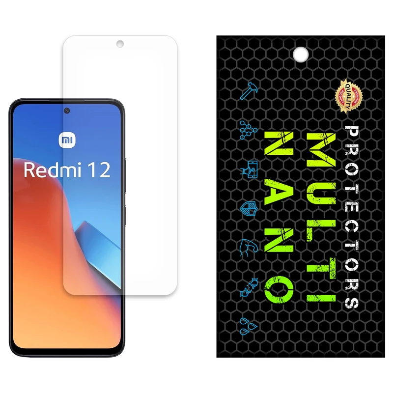 محافظ صفحه نمایش مات مولتی نانو مدل X-S1M مناسب برای گوشی موبایل شیائومی Redmi 12