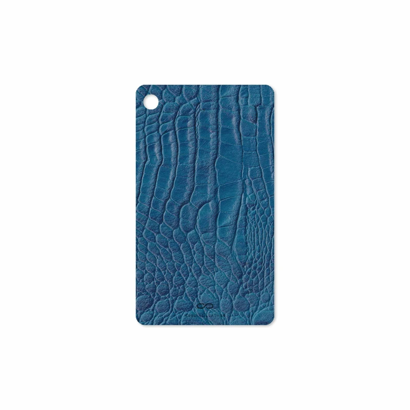 برچسب پوششی ماهوت مدل Blue-Crocodile-Leather مناسب برای تبلت لنوو Tab M7 2019