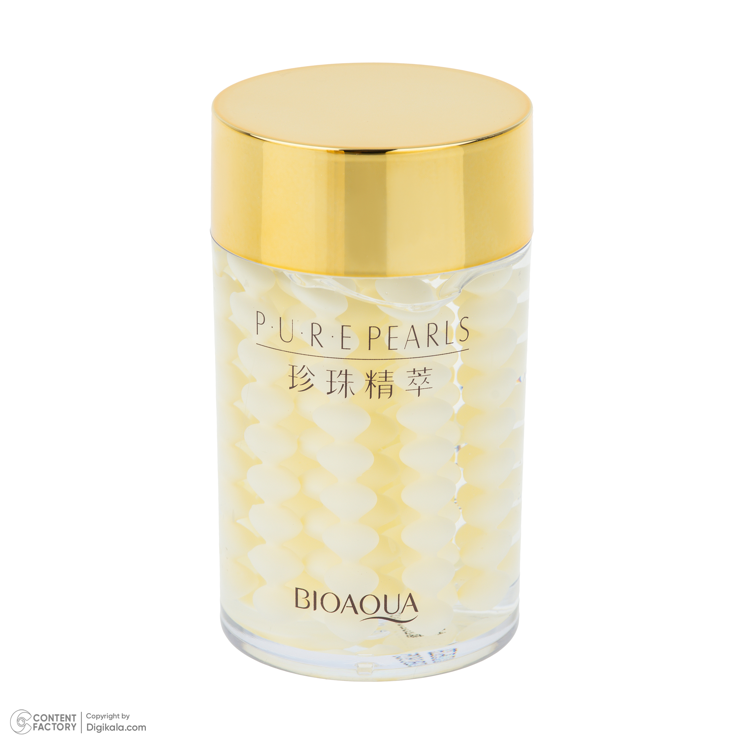 ماسک صورت شب بی آکوا مدل Pearls مناسب برای انواع پوست وزن 120 گرم