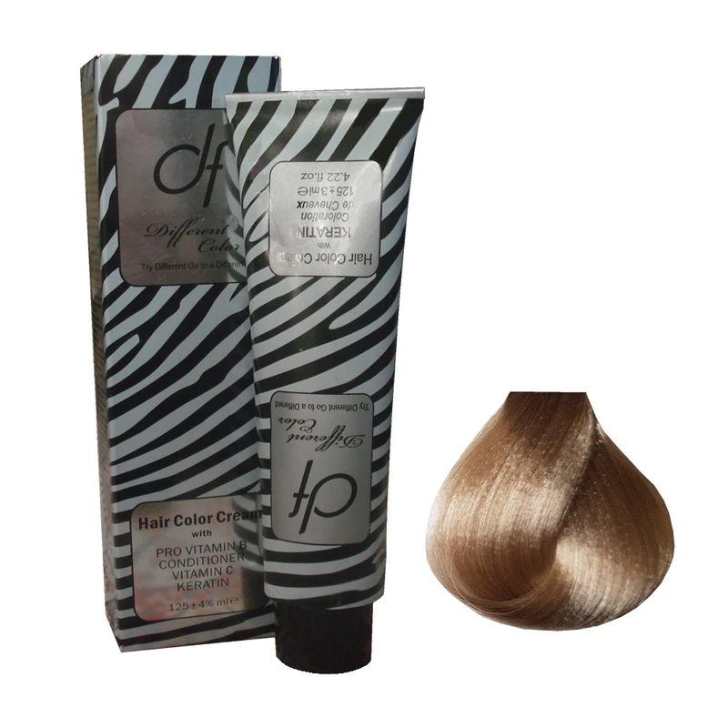 رنگ مو دیفرنت سری هایلایت مدل Keratin شماره 9.25 حجم 125 میلی لیتر رنگ بلوند شنی خيلي روشن