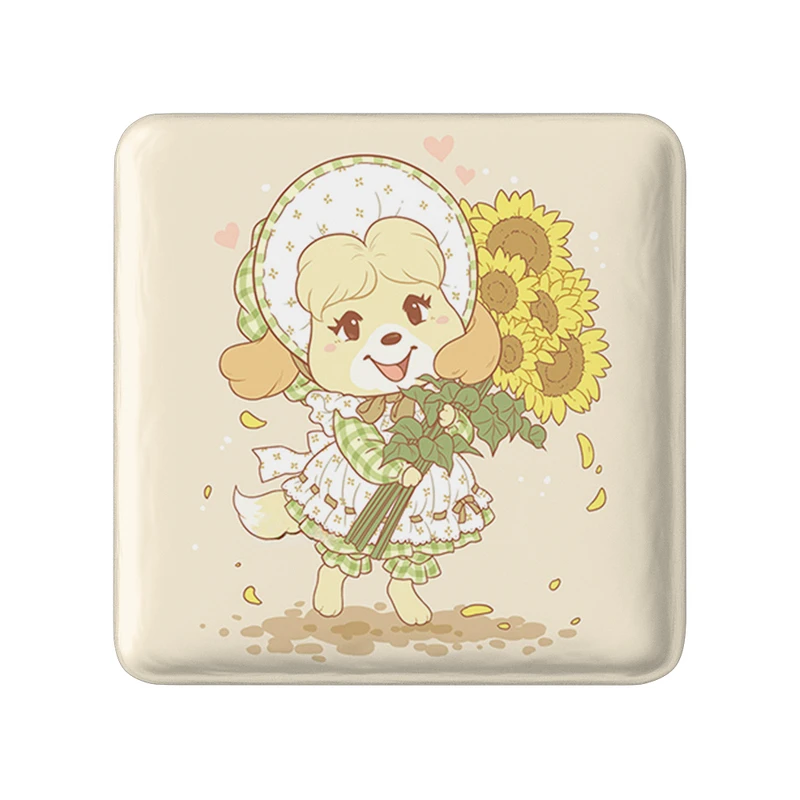 مگنت خندالو طرح بازی انیمال کراسینگ (Animal Crossing) مدل مربعی کد 32670