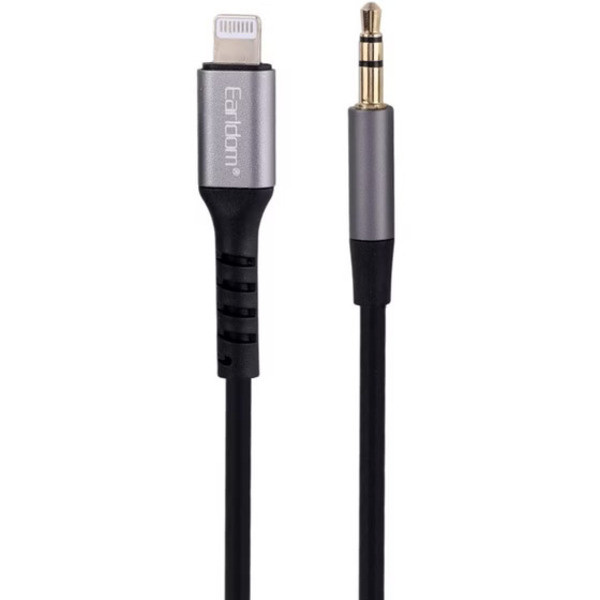 کابل تبدیل لایتنینگ به AUX ارلدام مدل AUX73 طول 1 متر