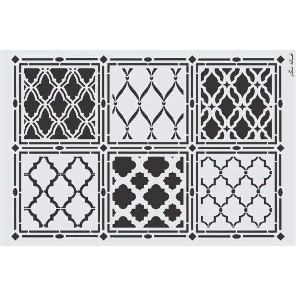 شابلون خانه نگار طرح پتینه مراکشی کد 772