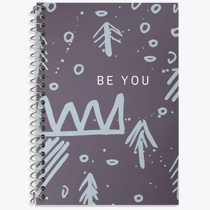 دفتر زبان 50 برگ خندالو مدل سه خط طرح فانتزی کد N1043