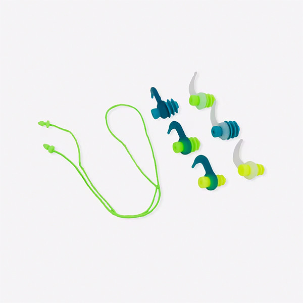 گوش گیر شنا نابایجی مدل Silicone Earplug بسته 3 عددی