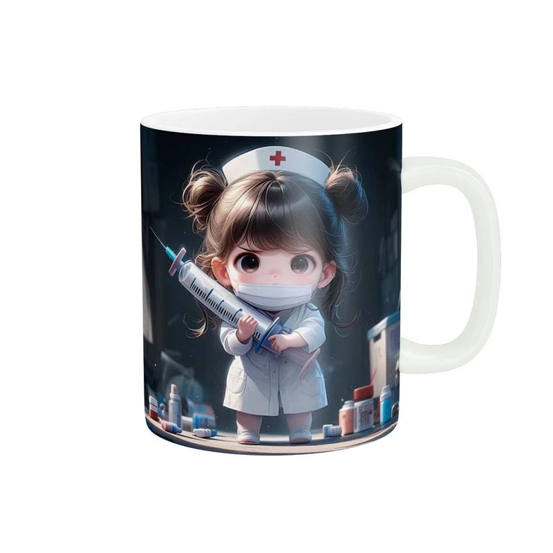 ماگ پاد آفرین طرح هدیه روز پرستار کد 289