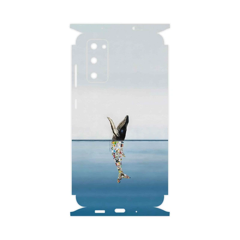 برچسب پوششی ماهوت مدل Collage of Sea Trash-FullSkin مناسب برای گوشی موبایل سامسونگ Galaxy S20 FE