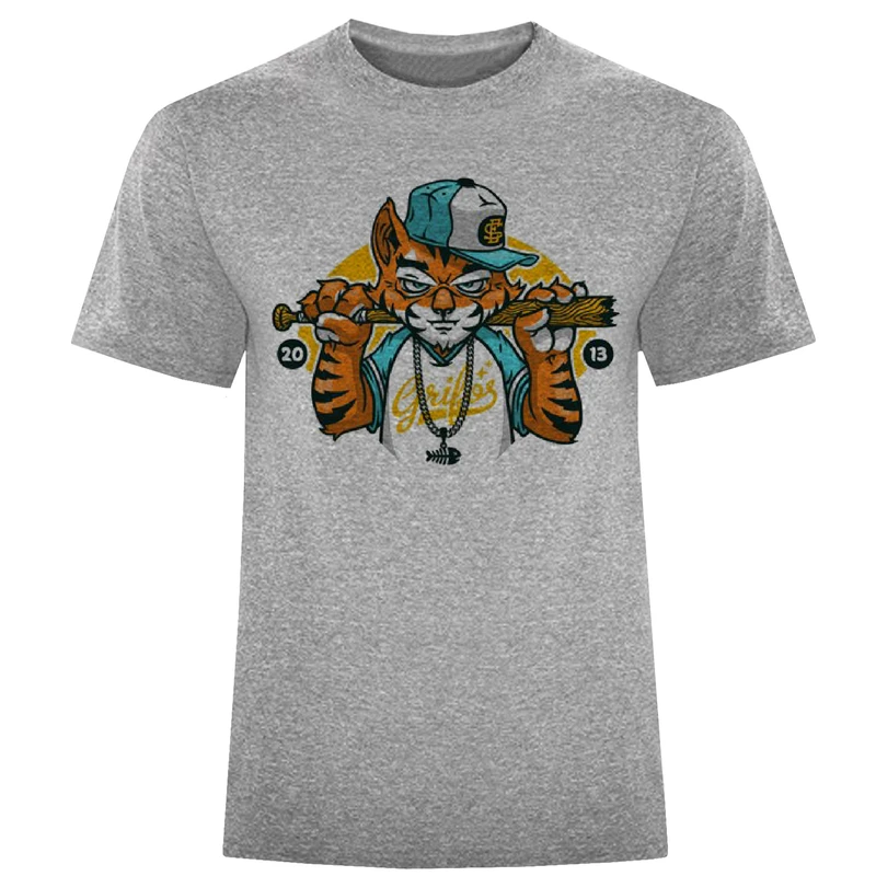 تی شرت آستین کوتاه مردانه مدل گربه Z82