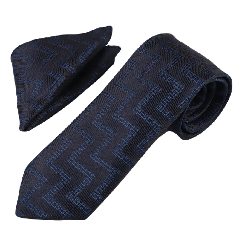 کراوات و دستمال جیب مردانه نسن مدل T289