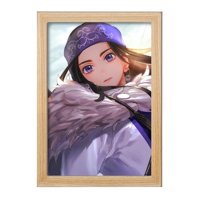 تابلو خندالو مدل اسیرپا انیمه کامویی طلایی Golden Kamuy کد 23739