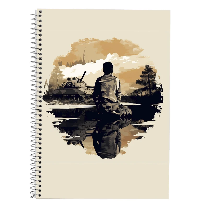 دفتر لغت 50 برگ مدوپد طرح تایتان Titan کد DF11898