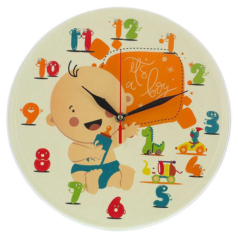 ساعت دیواری کودک مدل baby کد K303
