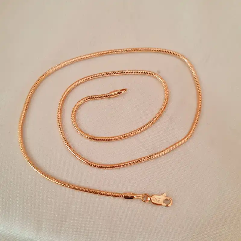 زنجیر زنانه ژوپینگ مدل هرینگبون کد MB