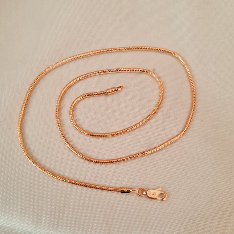 زنجیر زنانه ژوپینگ مدل هرینگبون کد MB