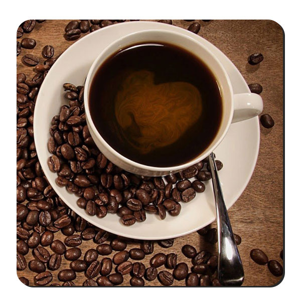  زیر لیوانی طرح فنجان قهوه کد nzl283