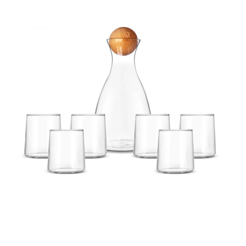 سرویس پارچ و لیوان 7 پارچه دلی مدل GPH59