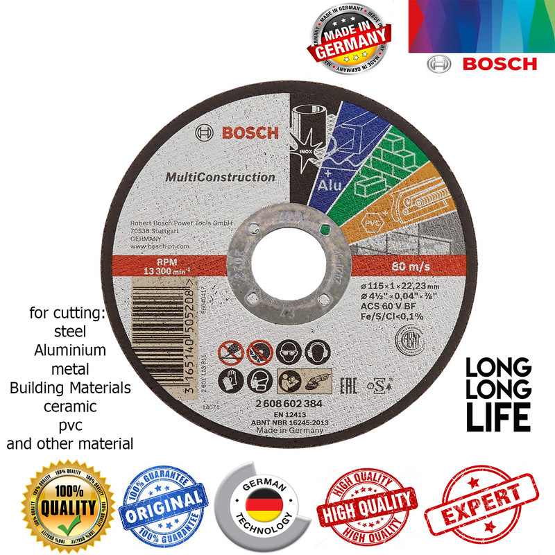 مینی فرز بوش مدل GWS 7-115 + 2 Extra