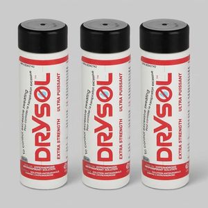 ضد تعریق درایسول مدل Extra Strength مناسب برای زیر بغل و کف دست و پا حجم 35 میلی لیتر بسته 3 عددی