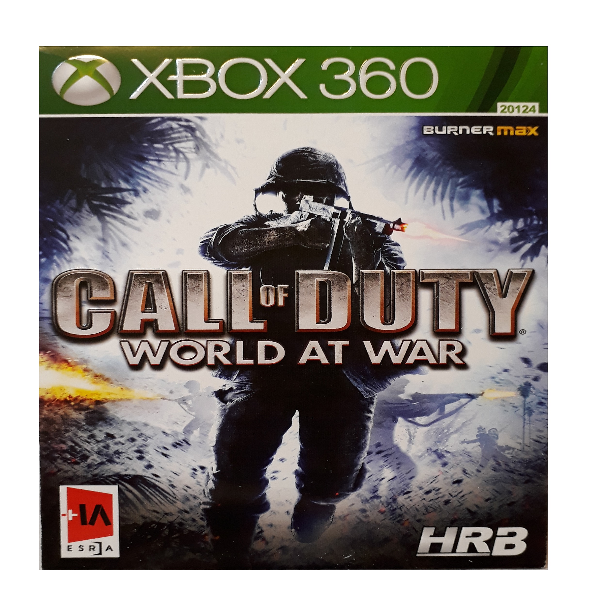 بازی call of duty world at war مخصوص xbox 360