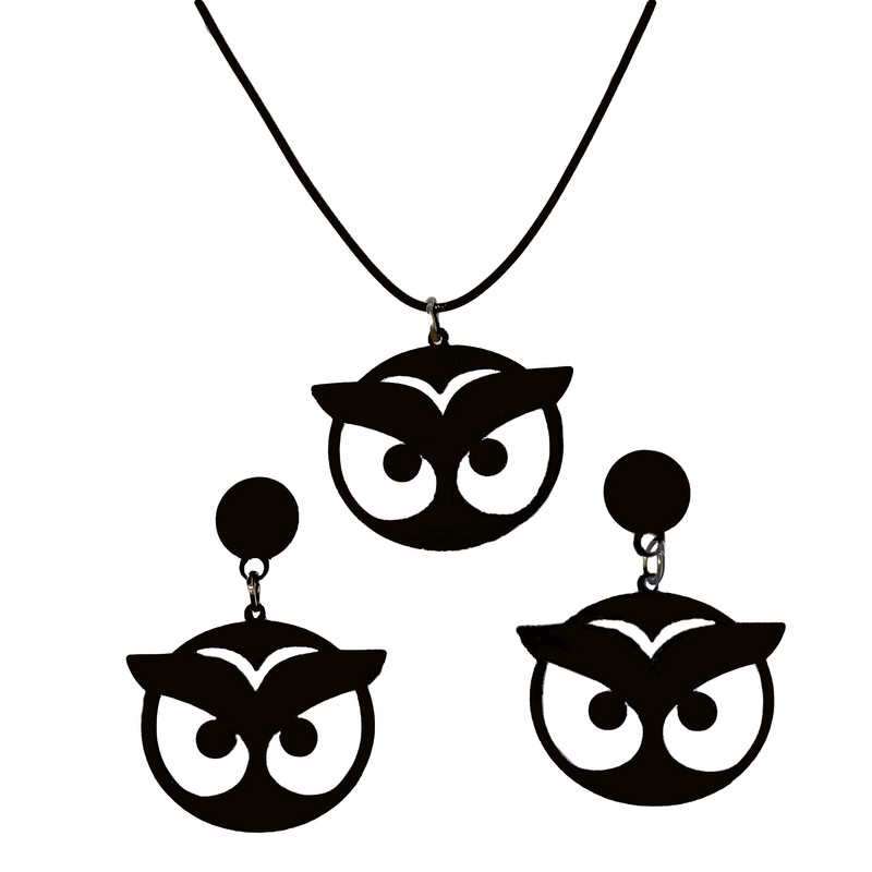 نیم ست زنانه مدل جغد کد N.SR.GH.B.11 نیم ست زنانه مدل جغد کد N.SR.GH.B.11