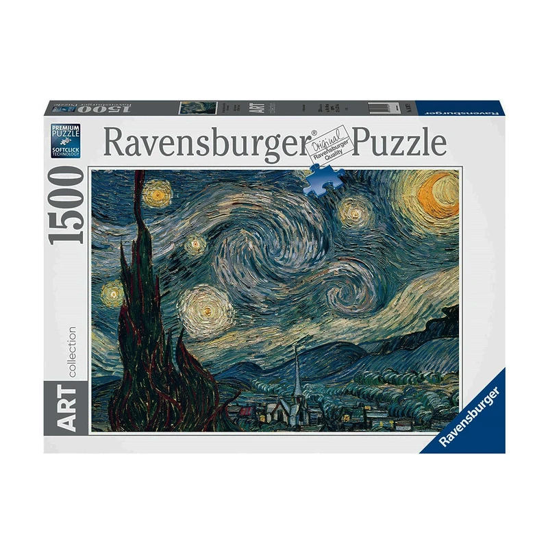 پازل 1500 تکه راونزبرگر مدل Van Gogh Starry Night کد 16207