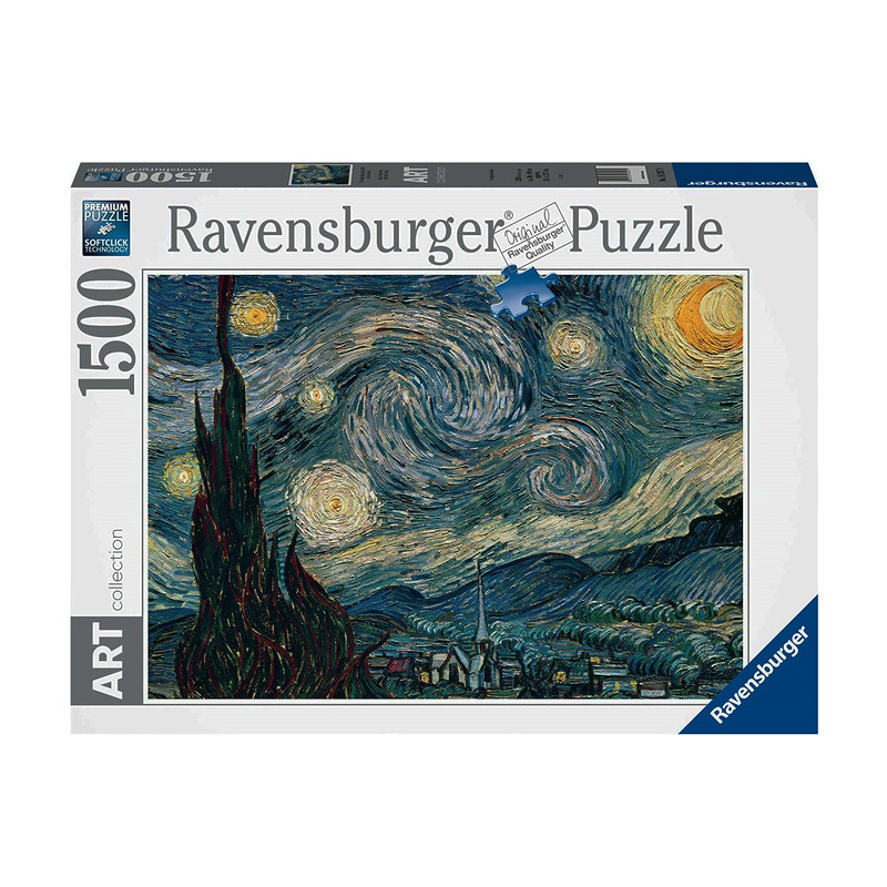 پازل 1500 تکه راونزبرگر مدل Van Gogh Starry Night کد 16207