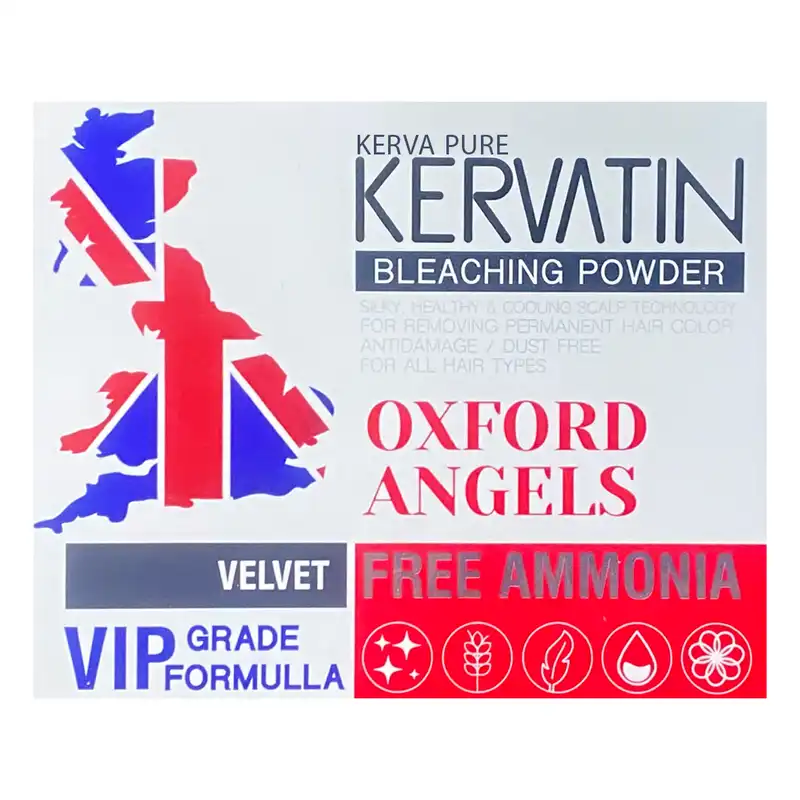 پودر دکلره کروا پیور مدل OXFORD ANGELS VIP وزن 400 گرم