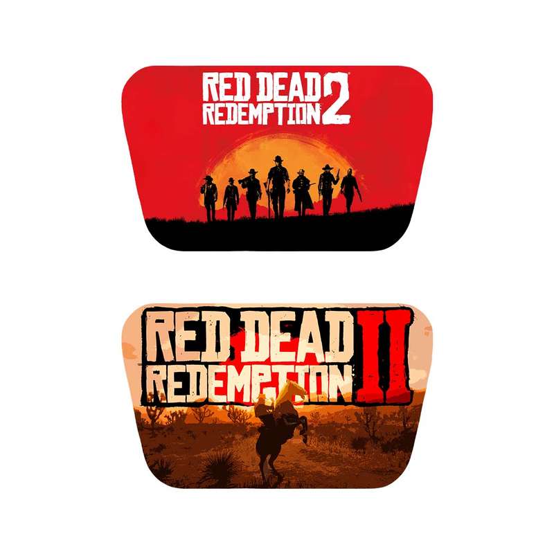 برچسب تاچ پد کنسول پلی استیشن 5 طرح Read dead Redemption 2 Console PS5 مجموعه دو عددی برچسب تاچ پد کنسول پلی استیشن 5 طرح Read dead Redemption 2 Console PS5 مجموعه دو عددی