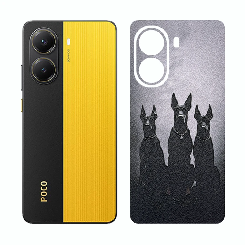 برچسب پوششی ریمکس مدل Cover طرح دوبرمن مناسب برای گوشی موبایل شیائومی Poco X7 Pro  