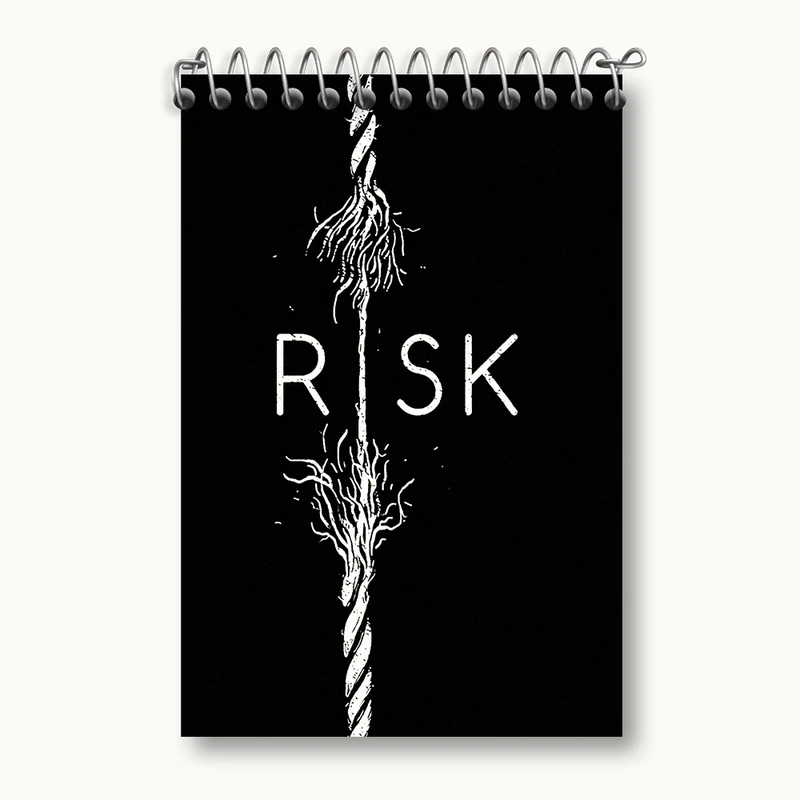 دفتر یادداشت 50 برگ خندالو مدل Risk کد F1846