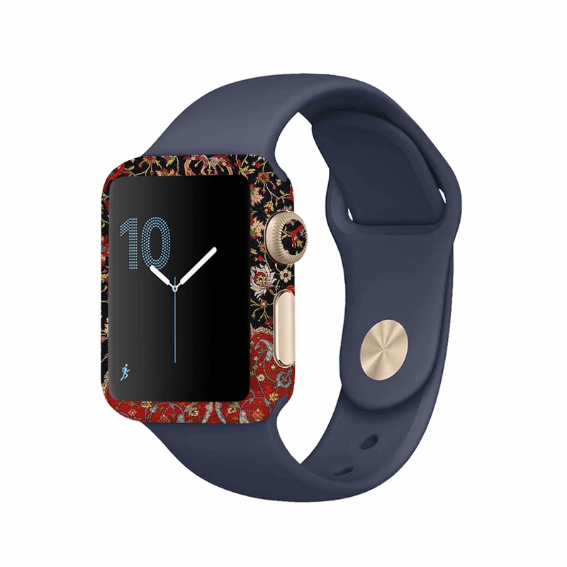 برچسب ماهوت طرح Persian_Carpet_Red مناسب برای اپل واچ Watch 2 42mm