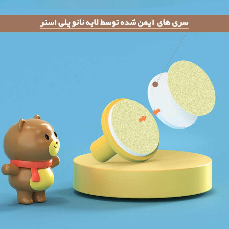 ست ناخن گیر کودک مام مدل BANANA1