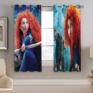 پرده نیروانا طرح کودک  مدل هازان کد 8118   سایز 140×200 سانتی متر