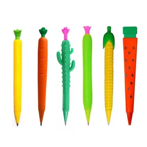 مداد نوکی 0.7 میلی متری مدل صیفی جات و میوه جات مجموعه 6 عددی