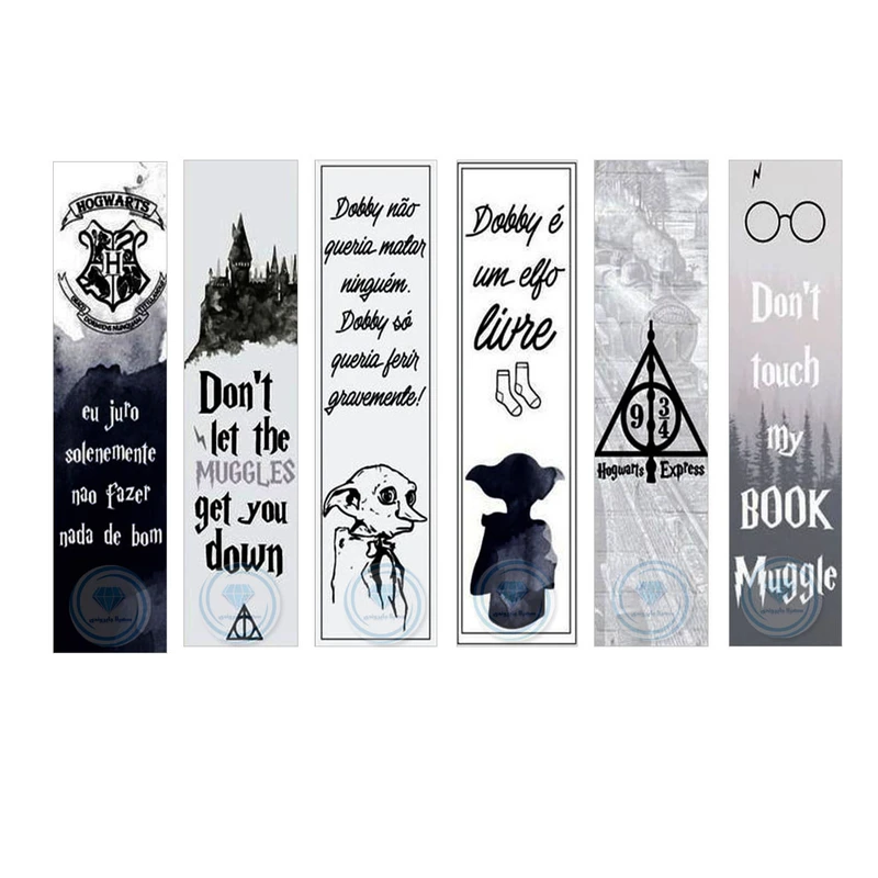 نشانگر کتاب سهیلا جایروندی مدل هری پاتر بسته 6 عددی