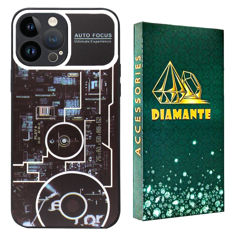 کاور دیامانته مدل Focus Gn مناسب برای گوشی موبایل اپل iPhone 15 Pro Max
