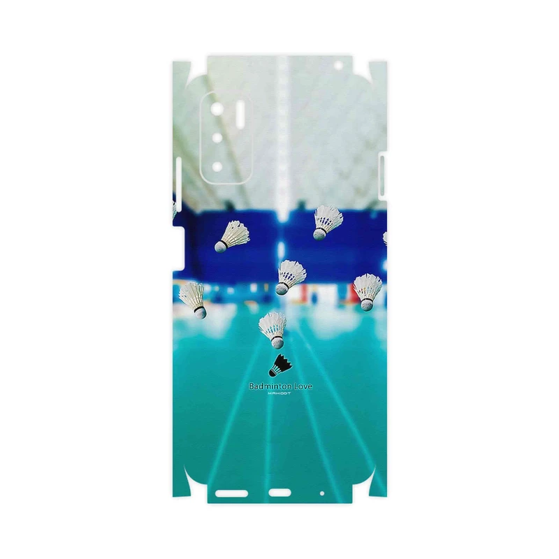 برچسب پوششی ماهوت مدل Badminton-FullSkin مناسب برای گوشی موبایل شیائومی Redmi Note 10 5G
