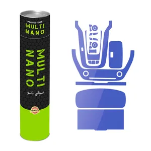 Multi Nano X-F1T Protective Sticker For Monitor And Car Console For Toyota Levin Hybrid Set Of 9