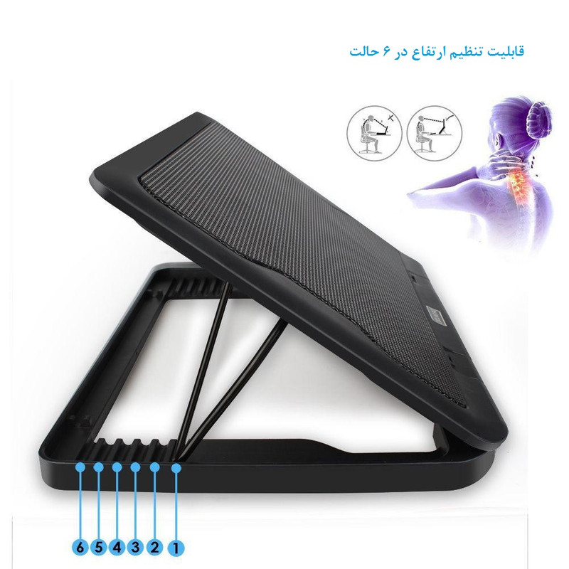 پایه خنک کننده  لپ تاپ مدل SY-C5 1