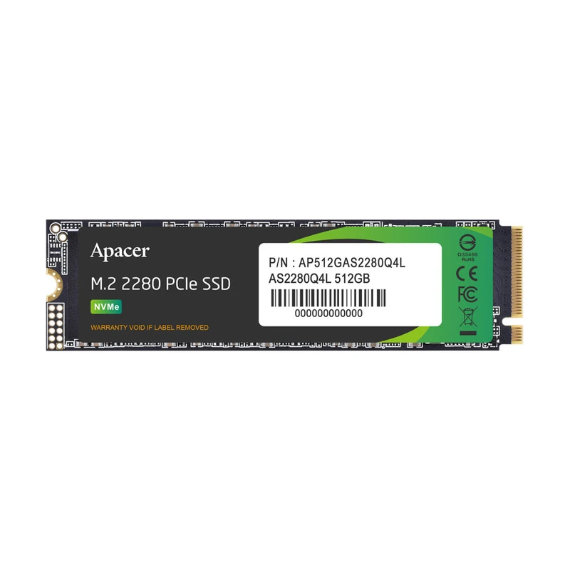 اس اس دی اینترنال PCIe Gen4 x4 اپیسر مدل AS2280Q4L ظرفیت 512 گیگابایت