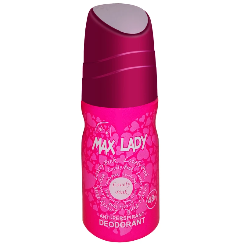 رول ضد تعریق زنانه مکس لیدی مدل Lovely Pink حجم 60 میلی لیتر