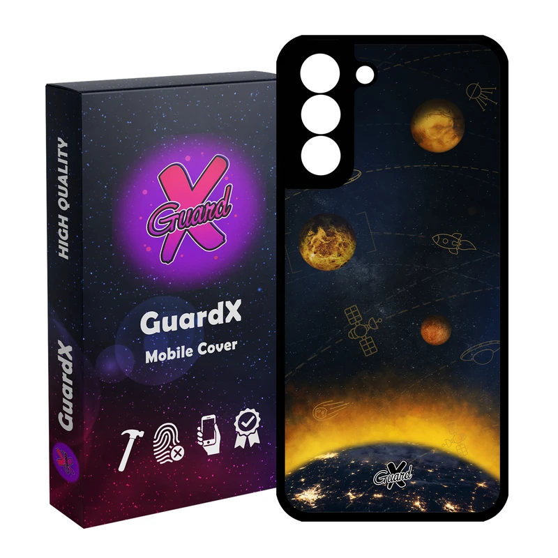 کاور گارد ایکس طرح Galaxy مدل Glass10166 مناسب برای گوشی موبایل سامسونگ Galaxy S21 FE