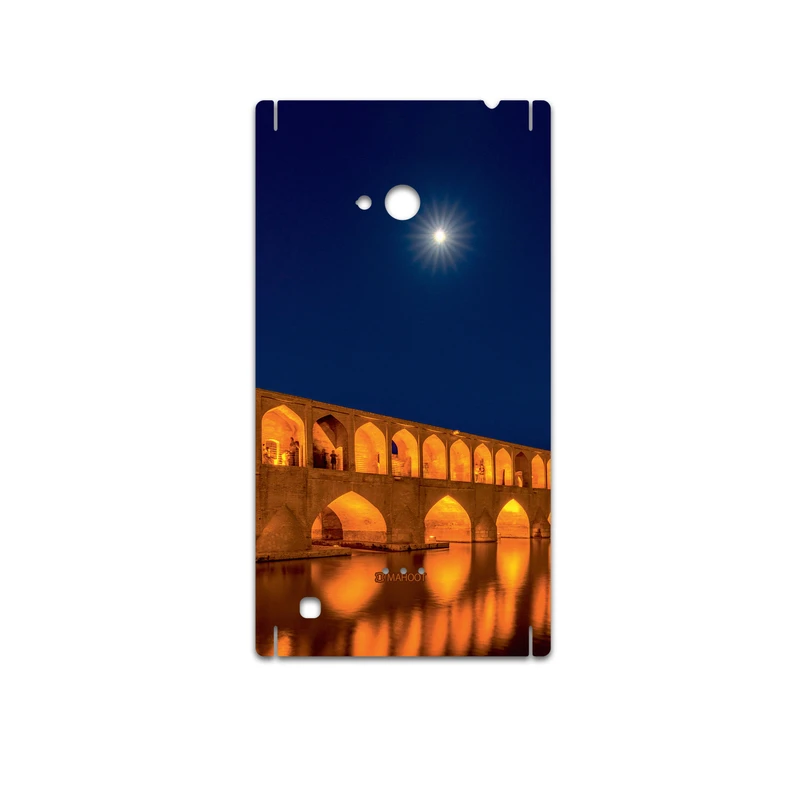 برچسب پوششی ماهوت مدل Si-O-Se-Pol مناسب برای گوشی موبایل نوکیا Lumia 720