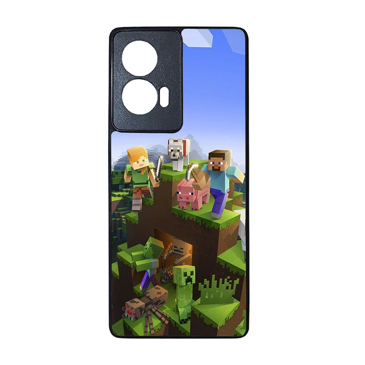 کاور قاب گارد هوم طرح ماینکرفت مناسب برای گوشی موبایل موتورولا edge 50 fusion